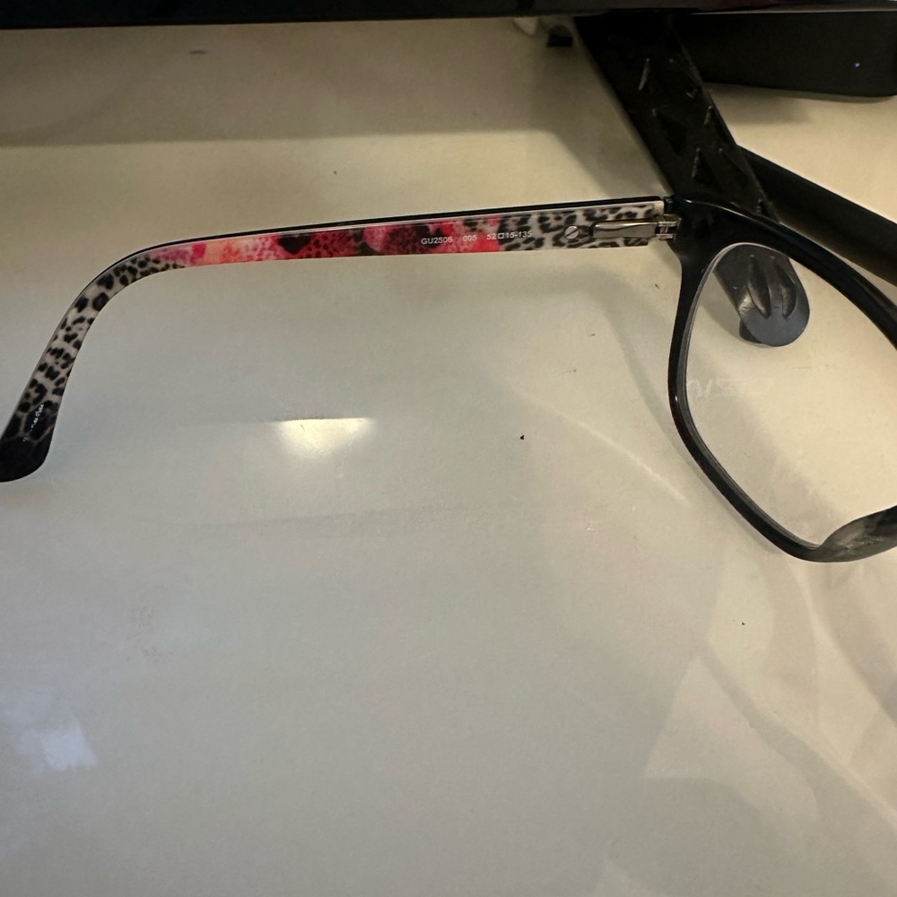 Black Rectangular Eyeglasses - image 2
